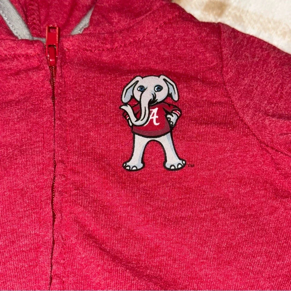Colosseum Alabama Crimson Tide Infant Hoodie and Shorts Set Crimson 0-3 Months
